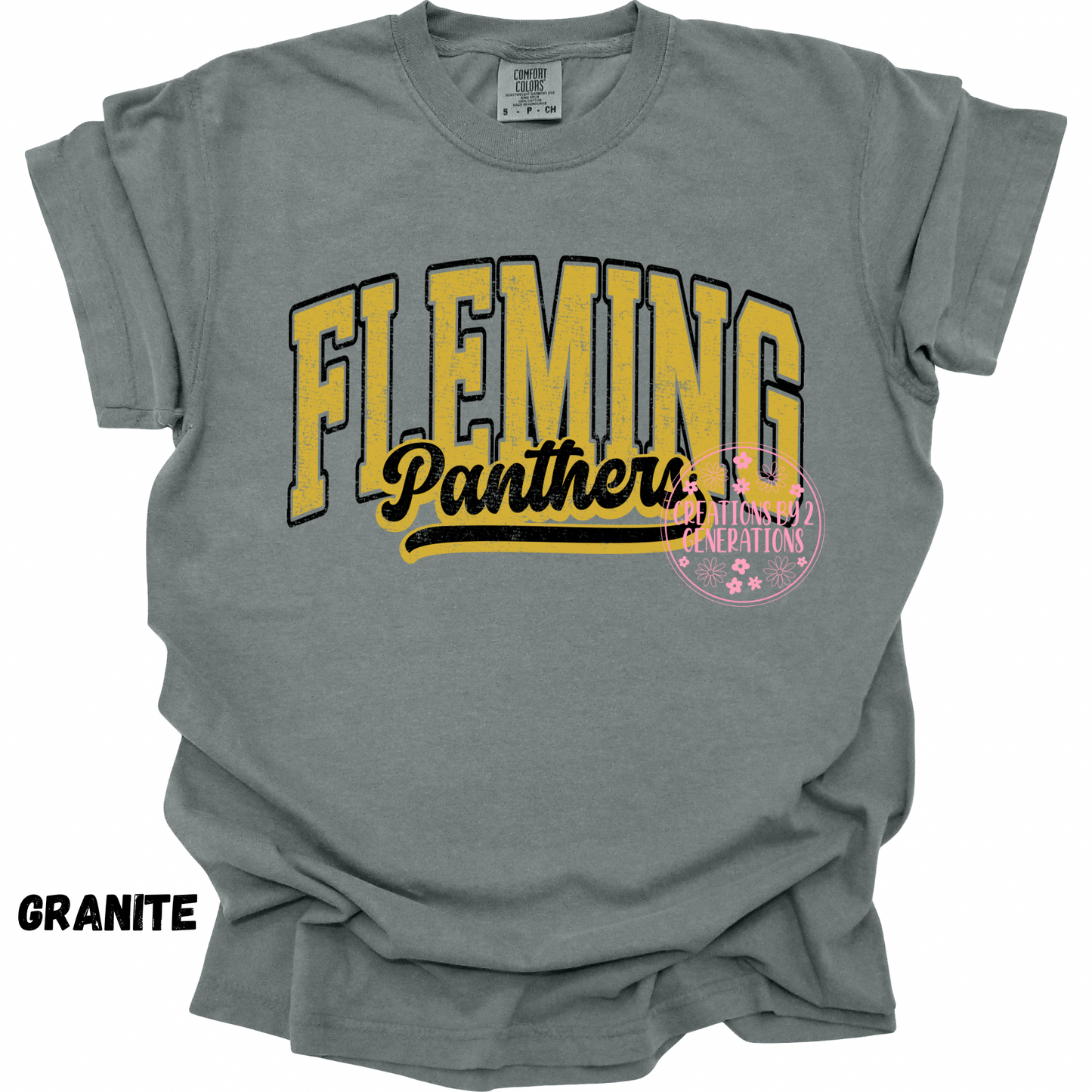 FLEMING PANTHERS DISTRESSED