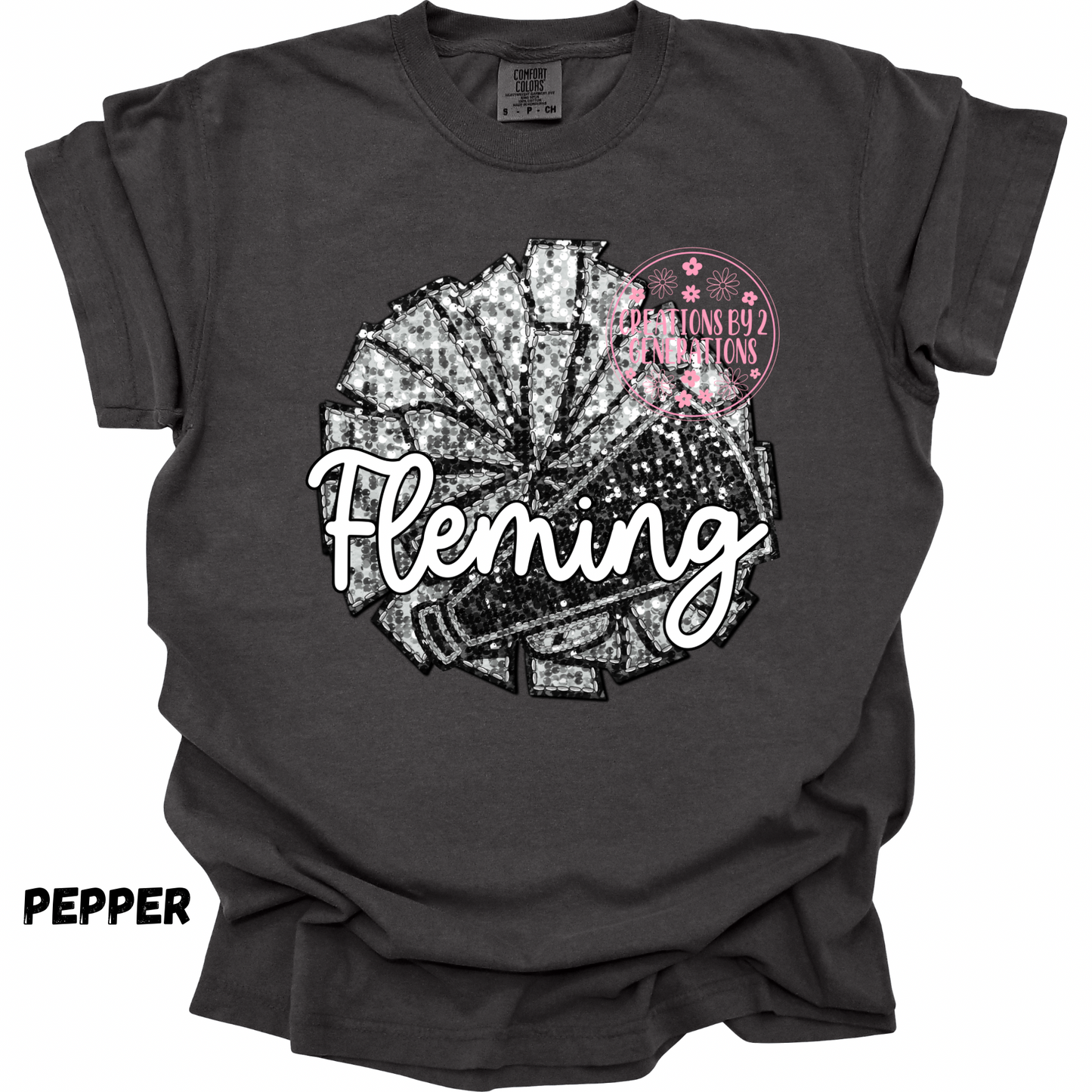 FLEMING CHEER FAUX SEQUINS