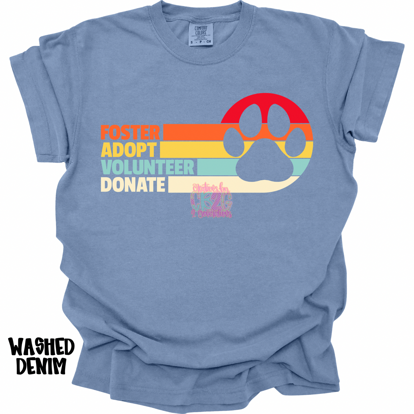 FOSTER ADOPT VOLUNTEER DONATE PREORDER