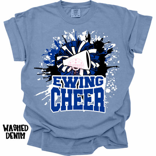 EWING CHEER SPLATTER PREORDER (YOUTH)