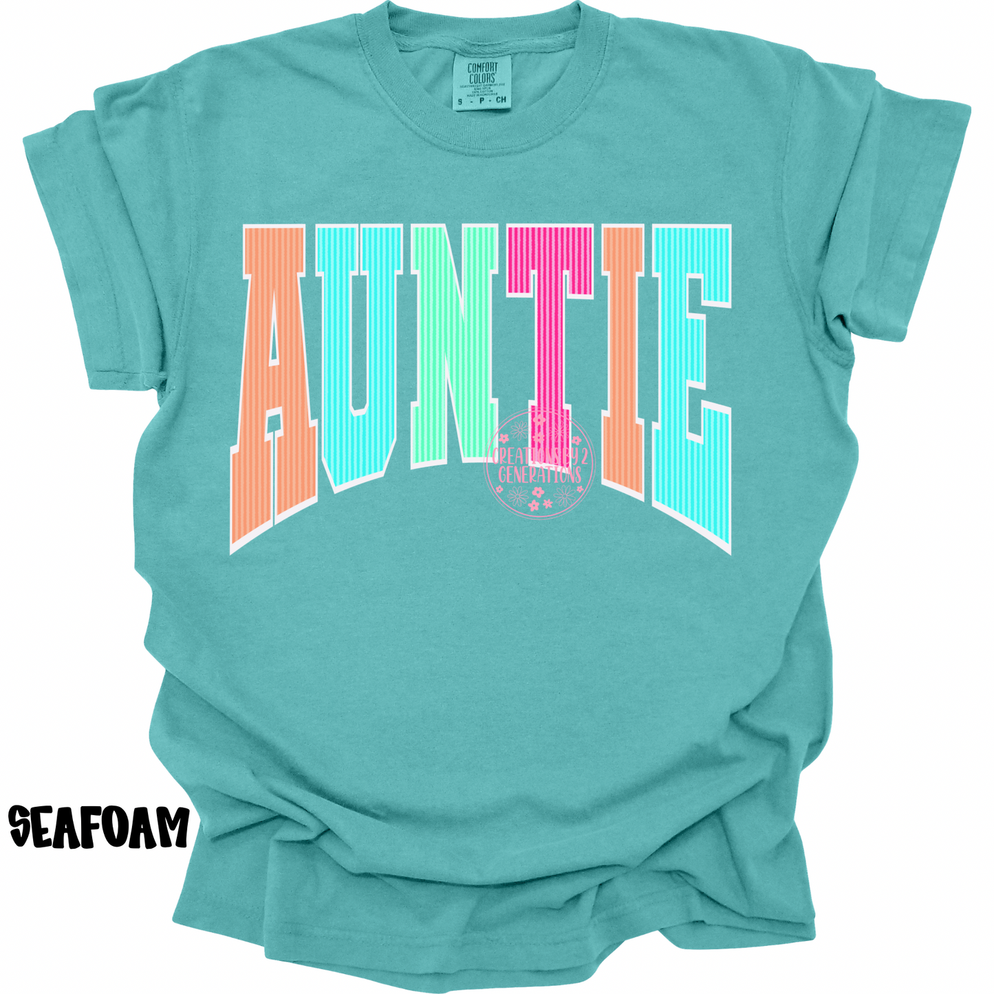 AUNTIE MULTICOLORED VARSITY PREORDER