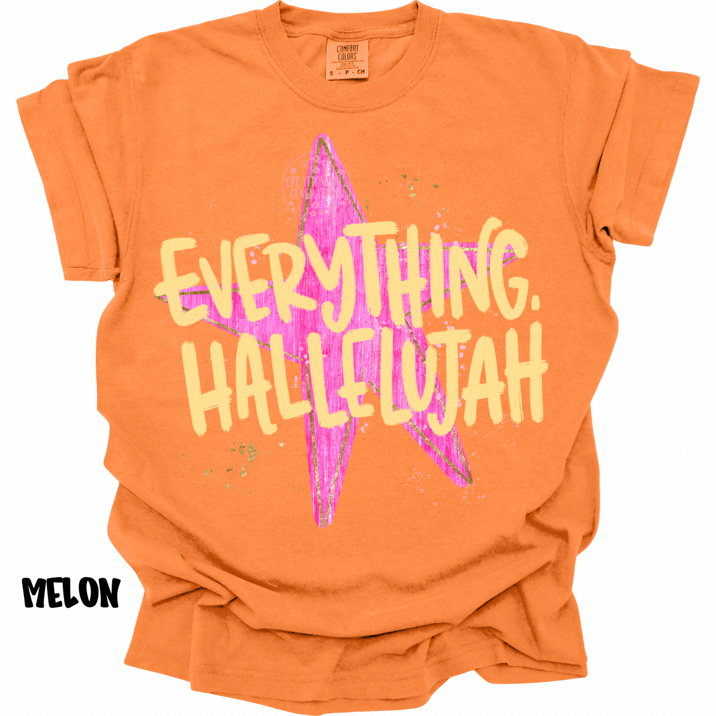 EVERYTHING HALLELUJAH WITH PINK STAR PREORDER