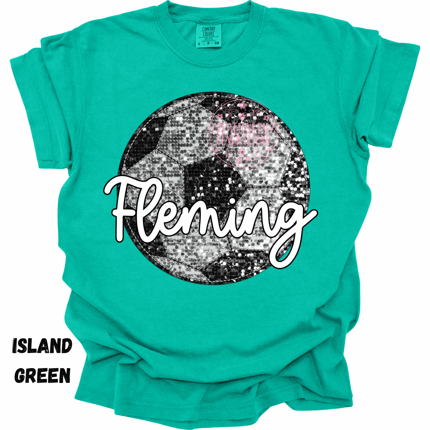 FLEMING SOCCER FAUX SEQUINS PREORDER