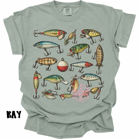 FISHING BAIT COLLAGE PREORDER