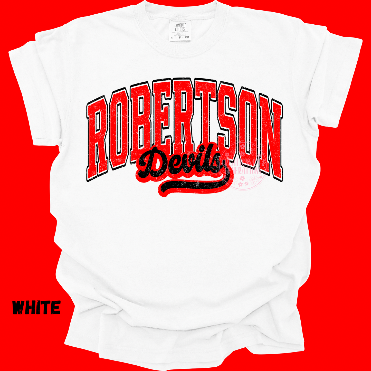 ROBERTSON DEVILS DISTRESSED