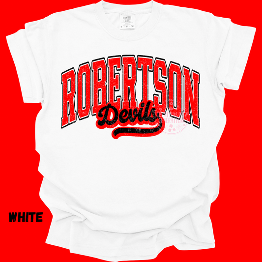 ROBERTSON DEVILS DISTRESSED (YOUTH)