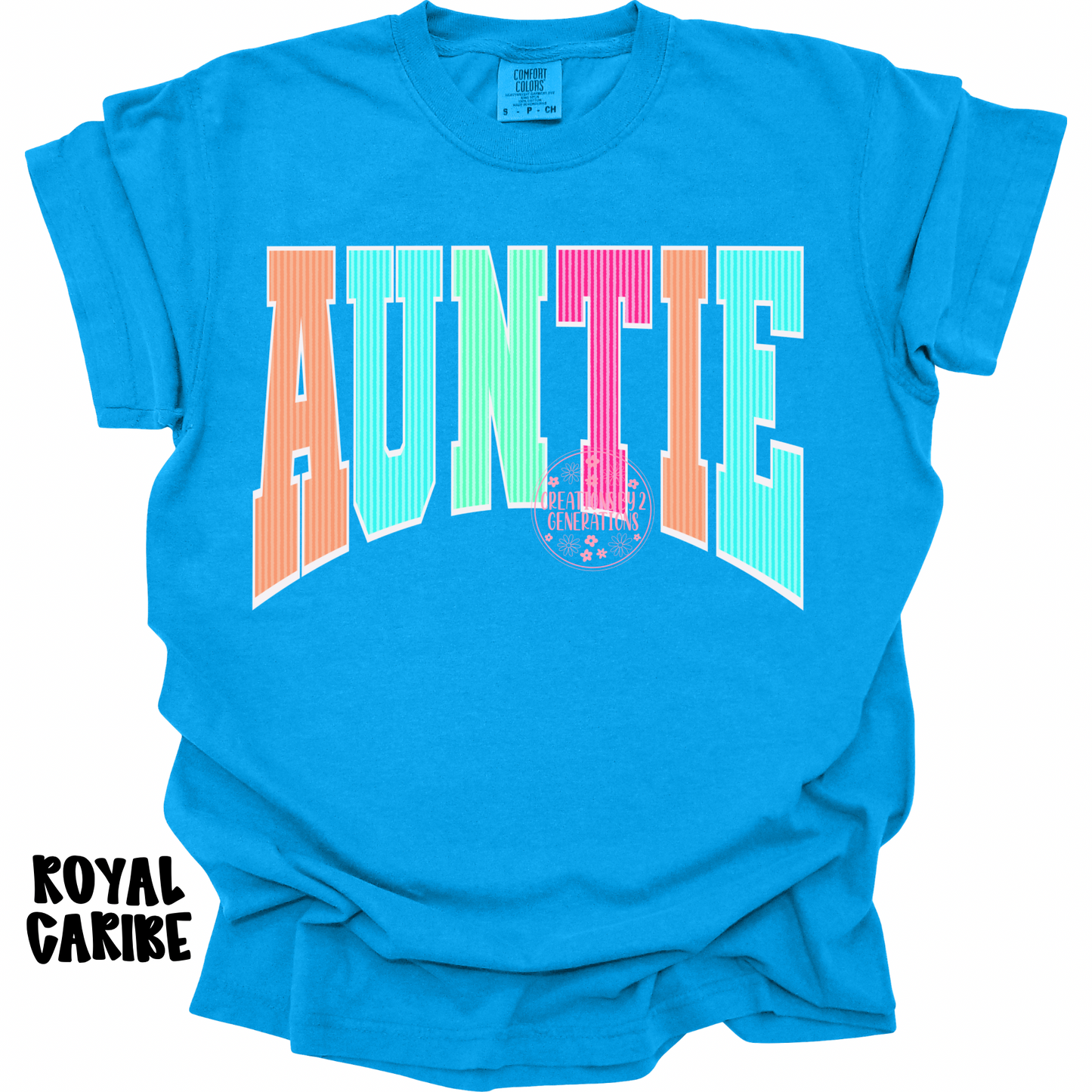 AUNTIE MULTICOLORED VARSITY PREORDER
