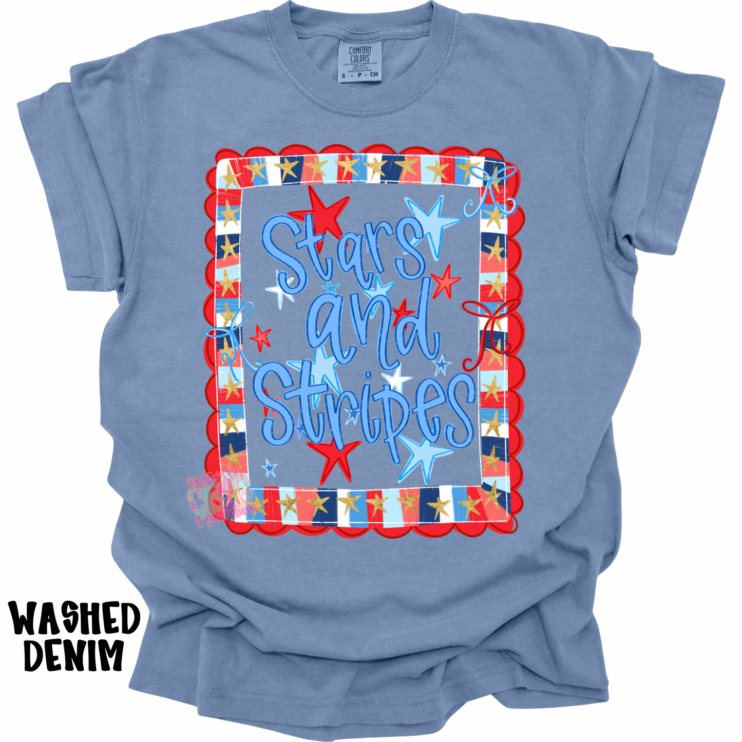 STARS AND STRIPES WITH FRAME PREORDER