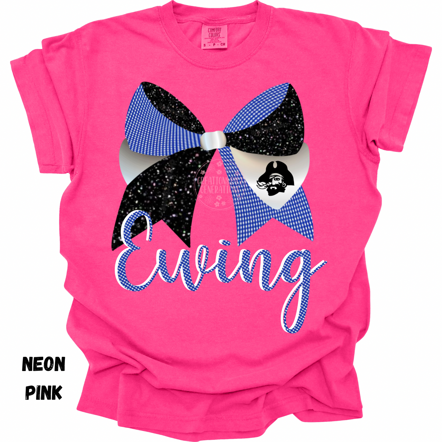 EWING CURSIVE WITH BOW AJ PREORDER