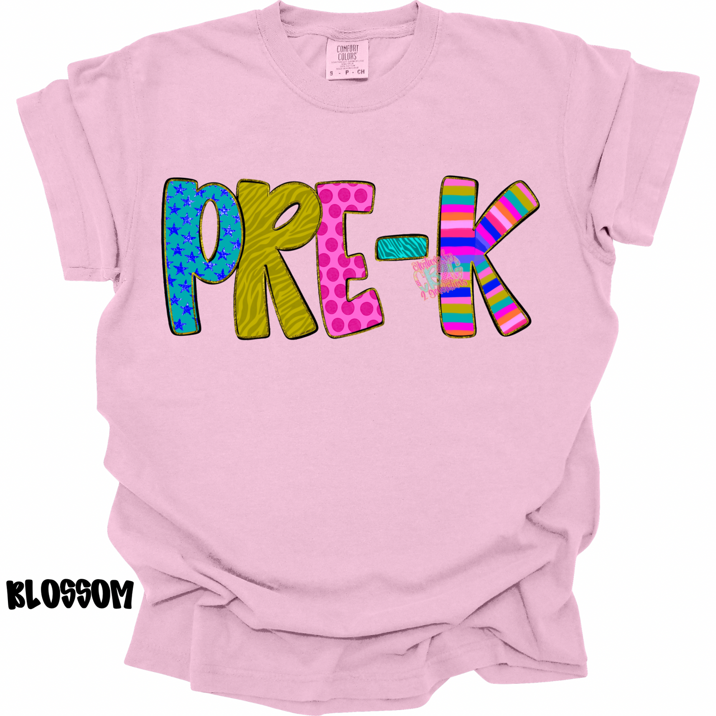 PRE-K COLORFUL PATTERNS PREORDER (YOUTH)