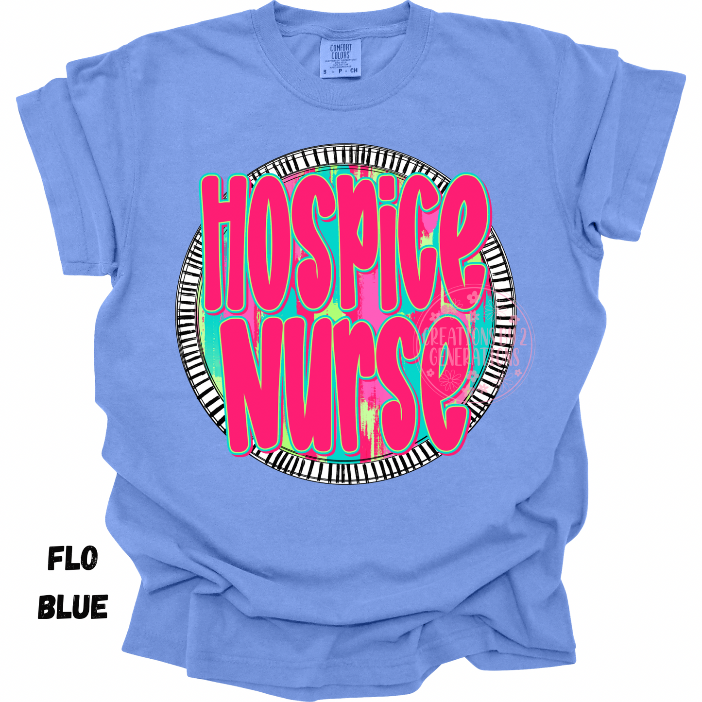 HOSPICE NURSE NEON CIRCLE PREORDER