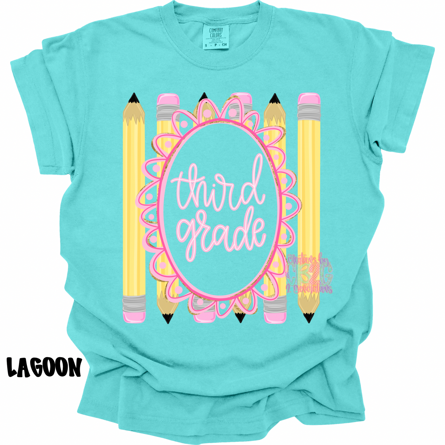 THIRD GRADE WITH FRAME & PENCILS PREORDER (YOUTH)