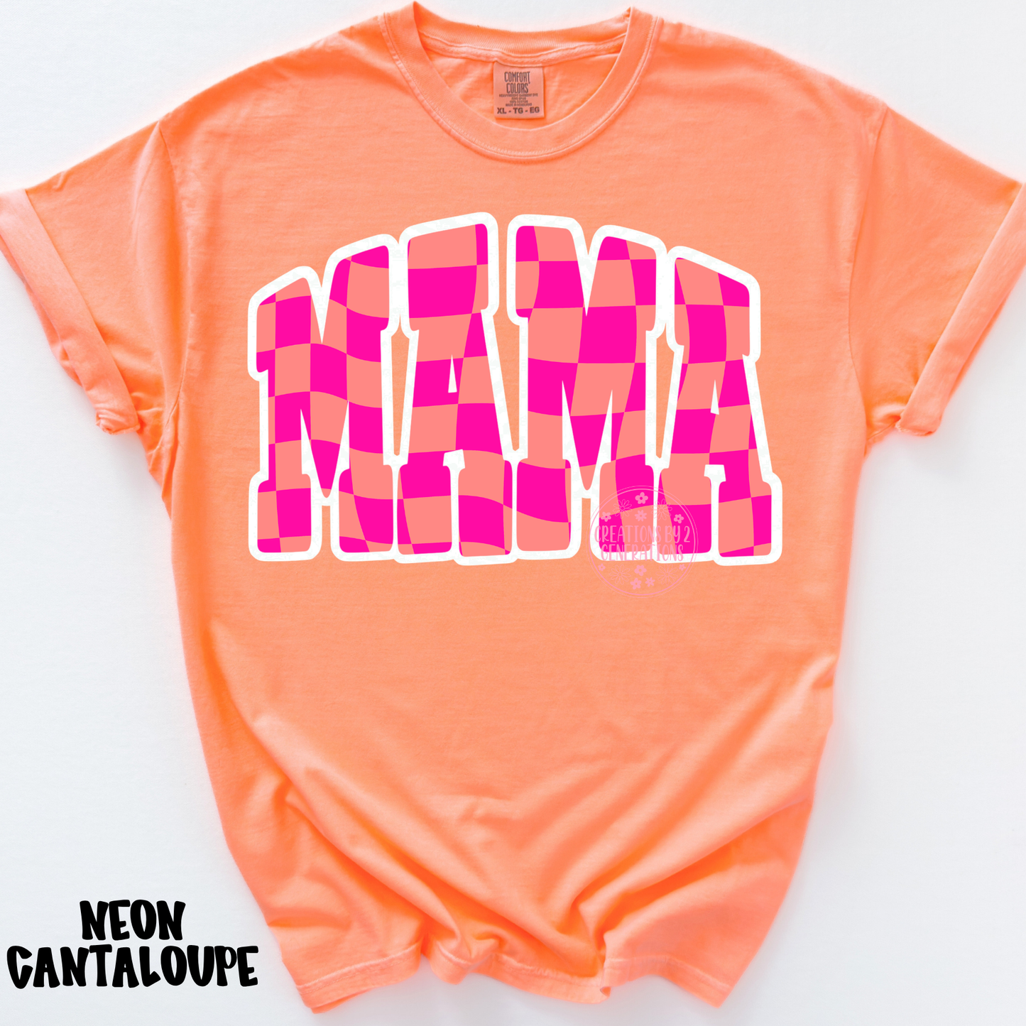 MAMA PINK/ORANGE CHECKERED PREORDER