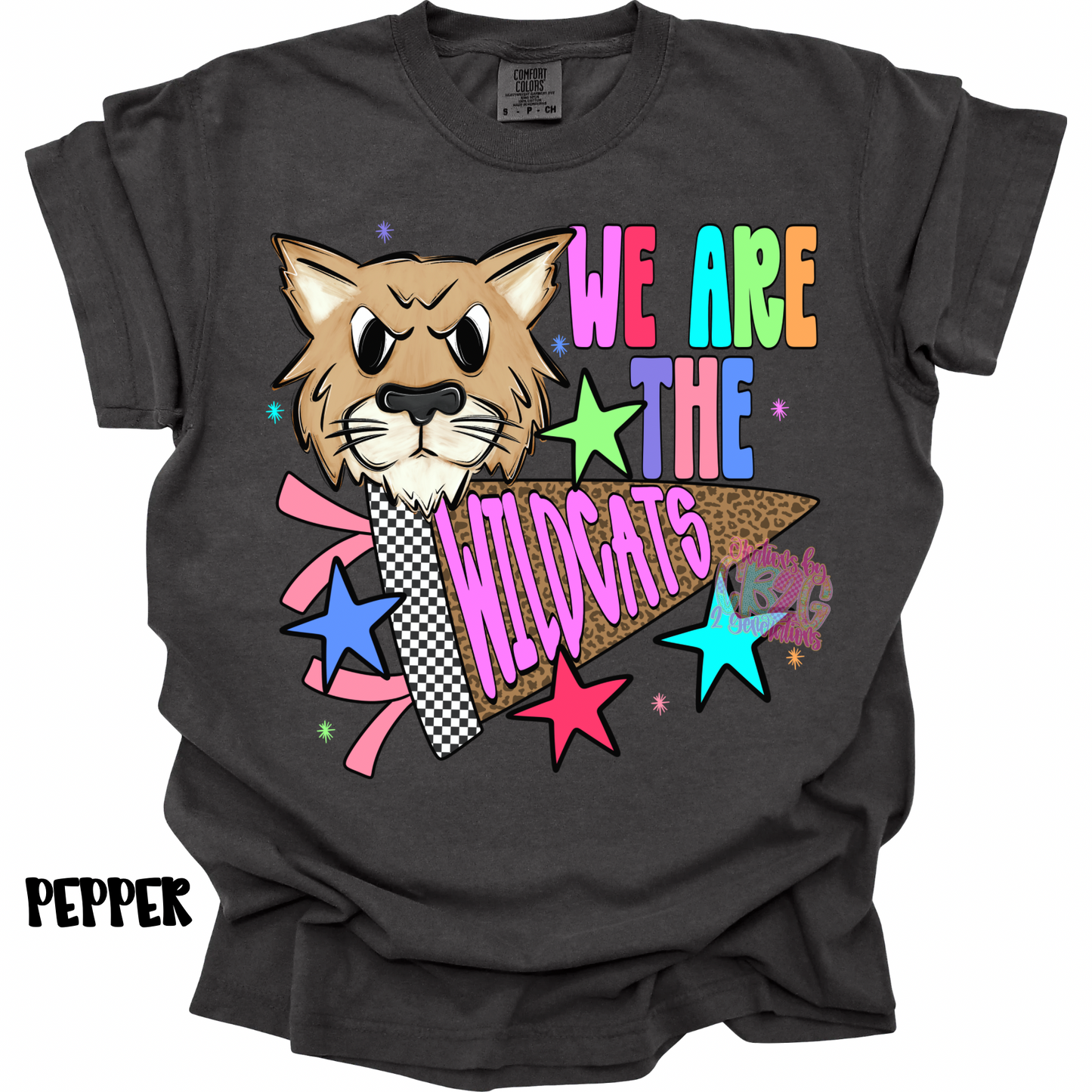 WE ARE THE WILDCATS COLORFUL WITH BANNER PREORDER