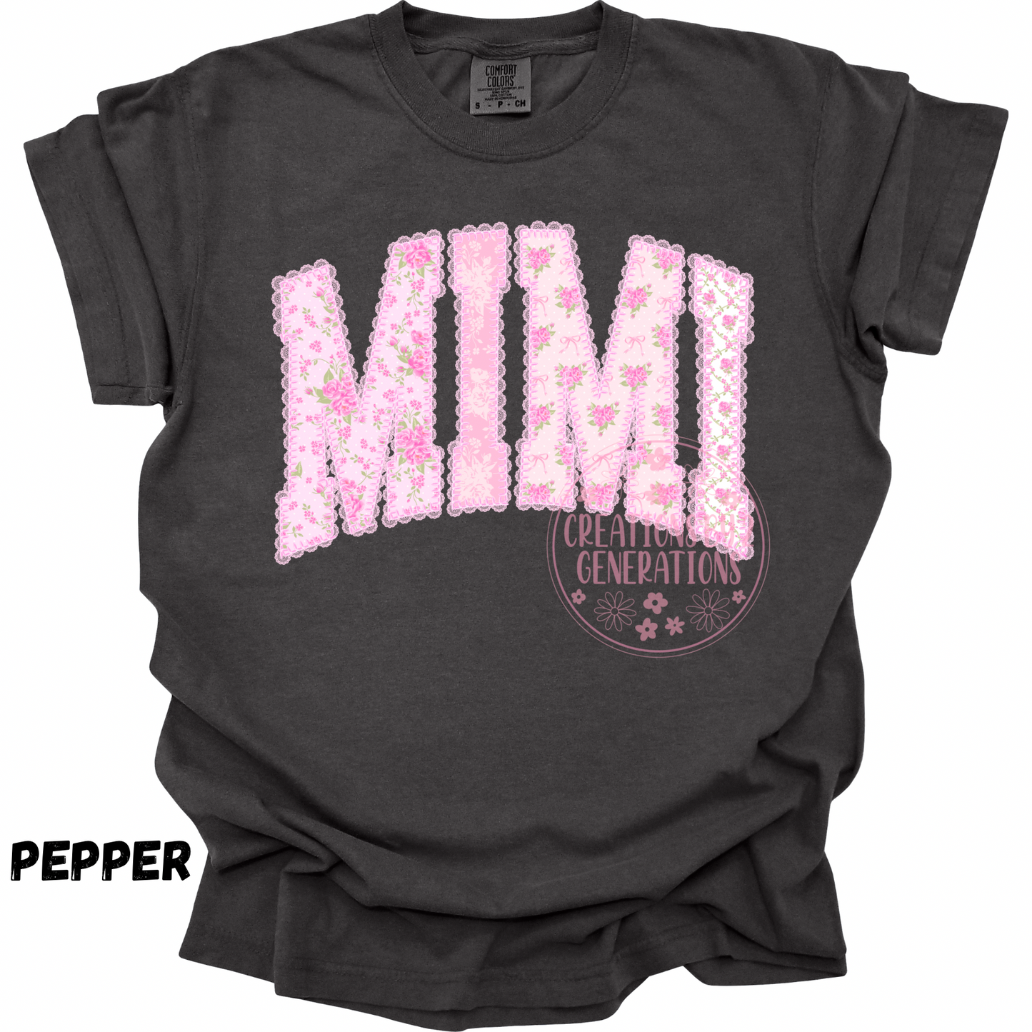 MIMI PINK FAUX LACE PREORDER