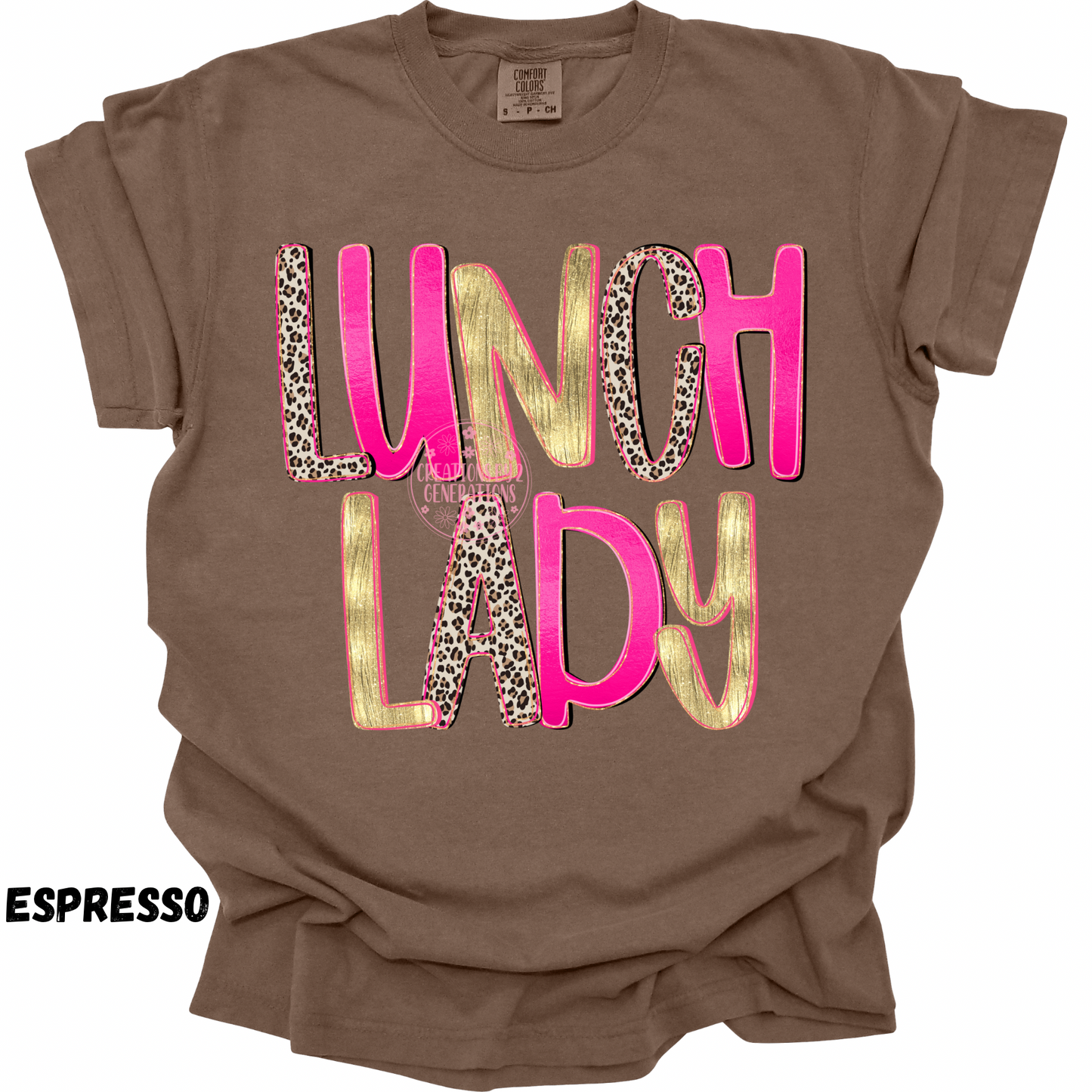 LUNCH LADY PINK LEOPARD PREORDER