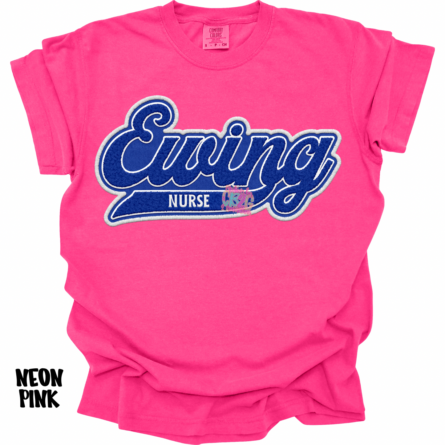EWING NURSE FAUX EMBROIDERY PREORDER