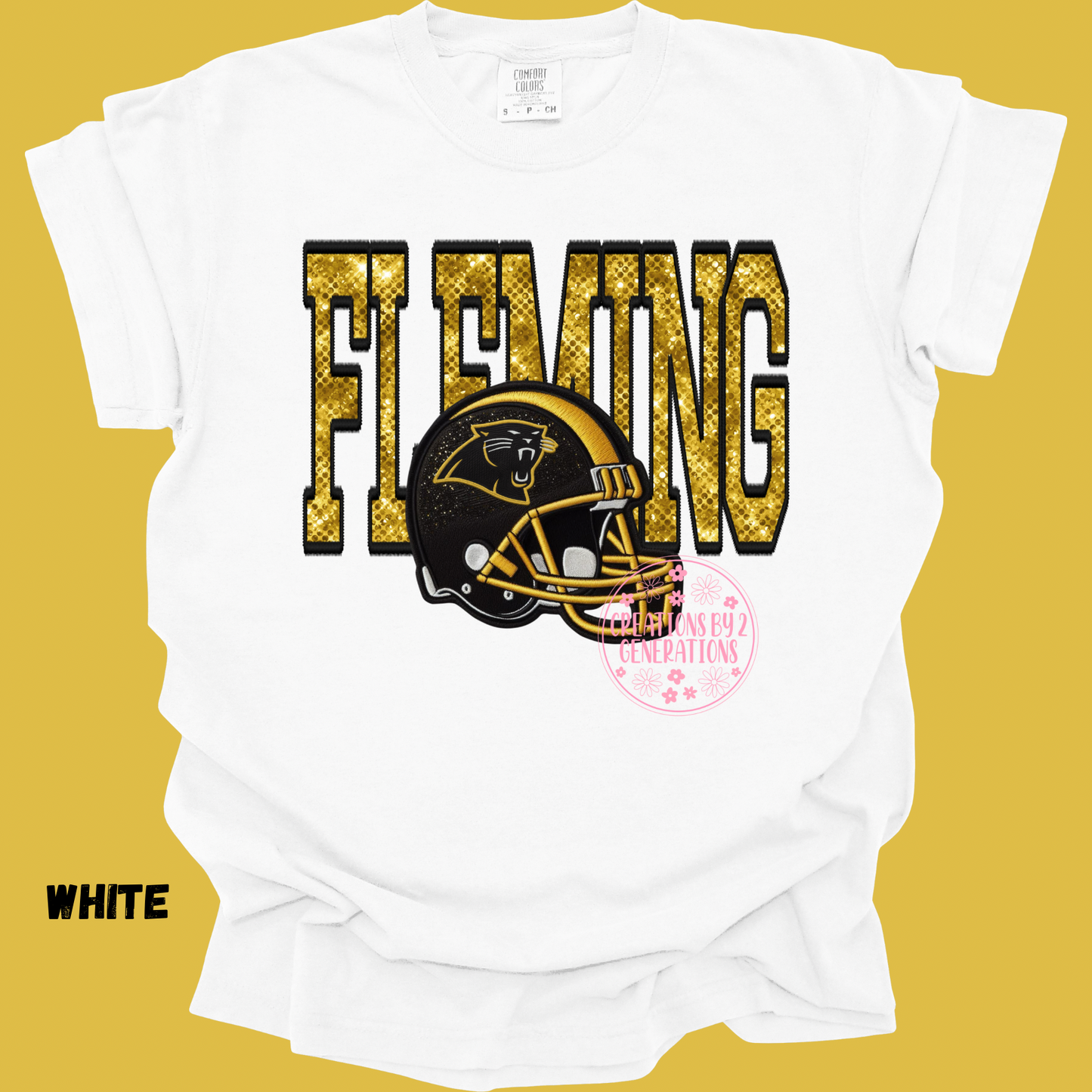 FLEMING FOOTBALL HELMET FAUX SEQUINS PREORDER