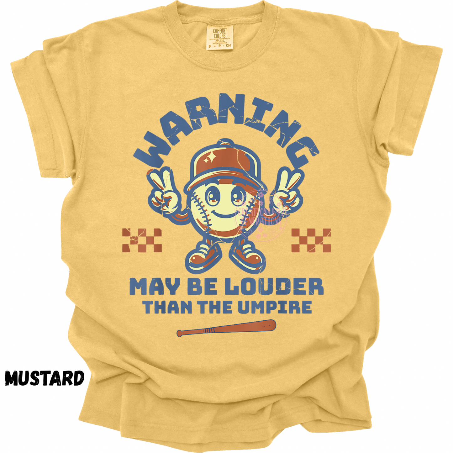 WARNING MAY BE LOUDER THAN THE UMPIRE SOFTBALL PREORDER