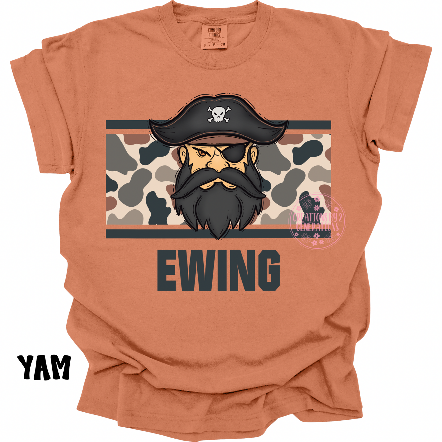 EWING CAMO PIRATE HEAD PREORDER