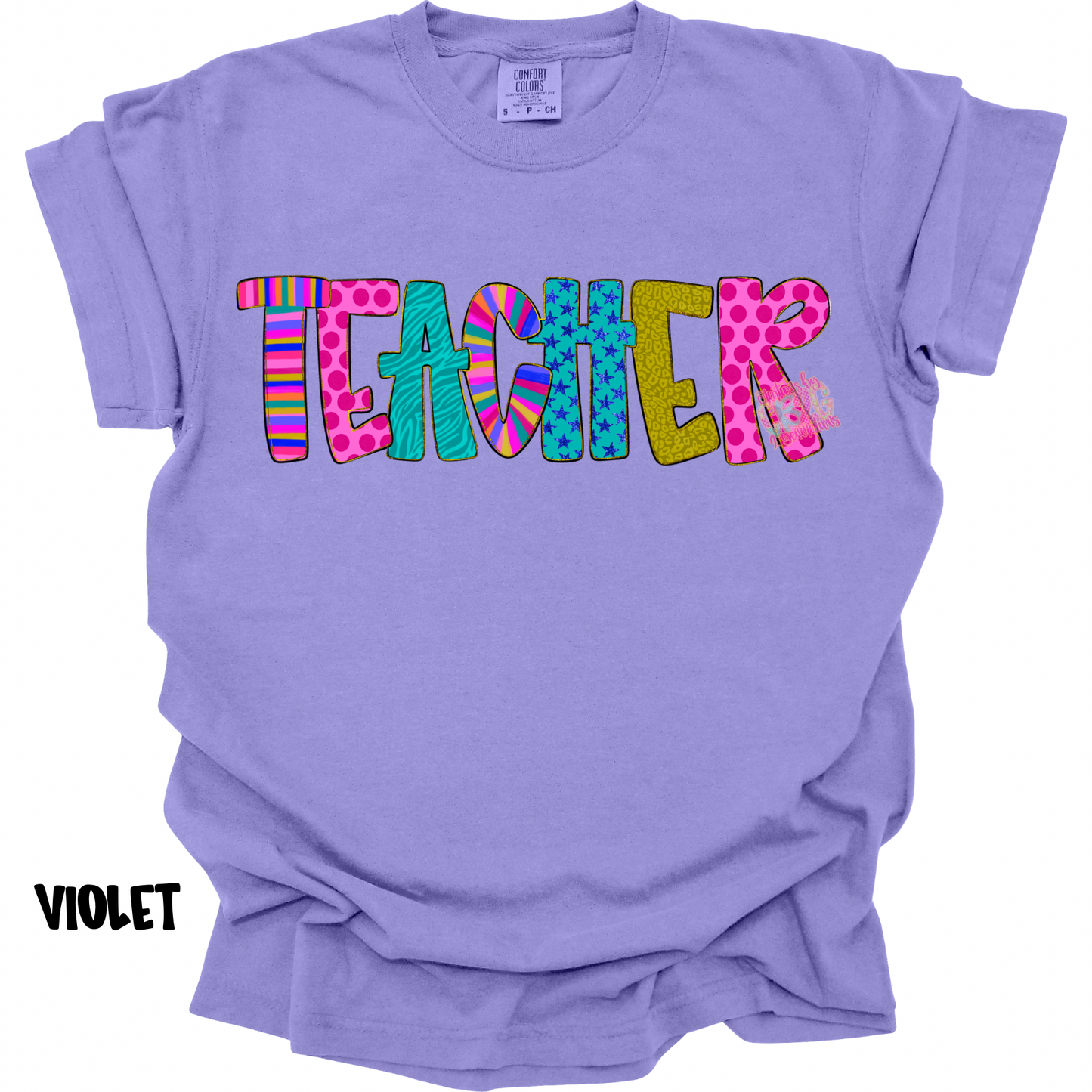 TEACHER COLORFUL PATTERNS PREORDER