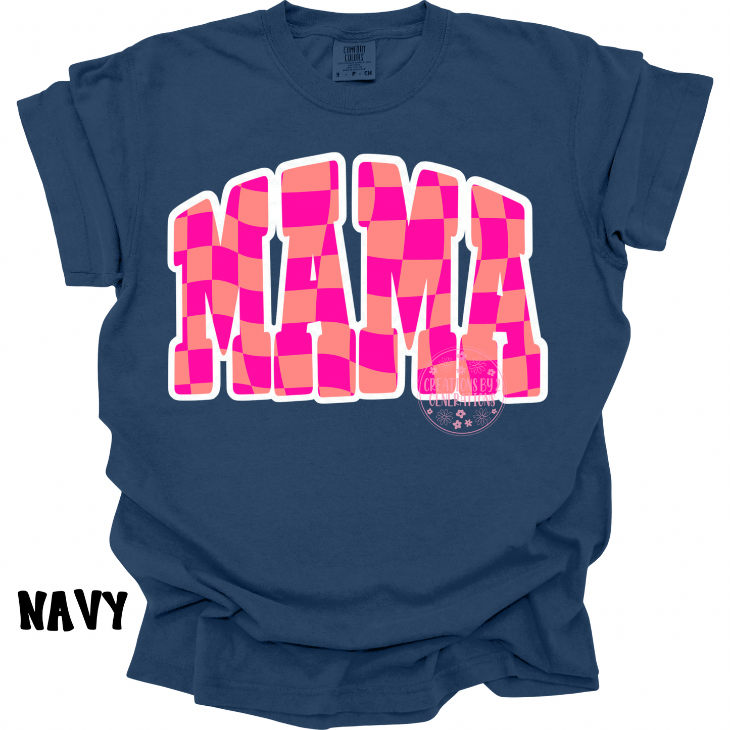 MAMA PINK/ORANGE CHECKERED PREORDER
