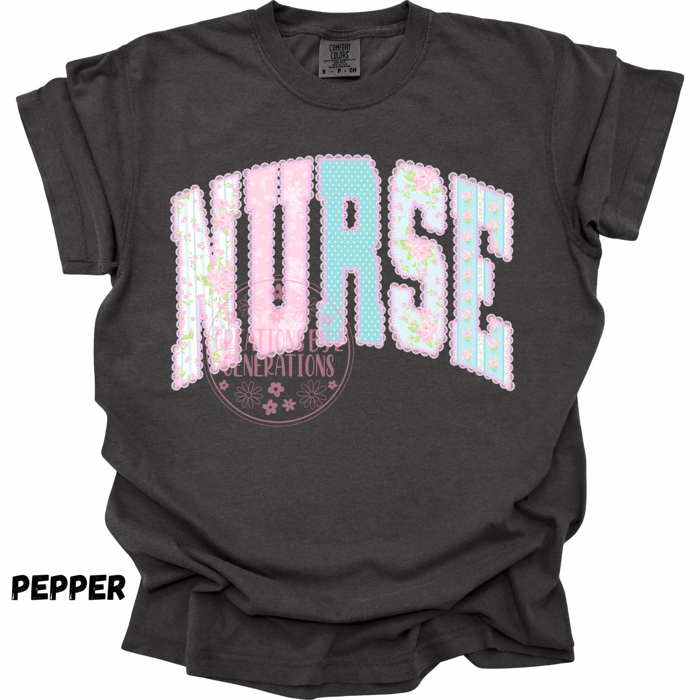 NURSE FAUX LACE