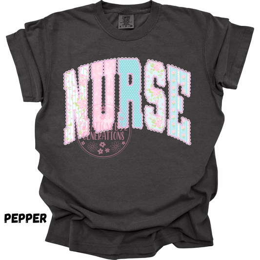 NURSE FAUX LACE
