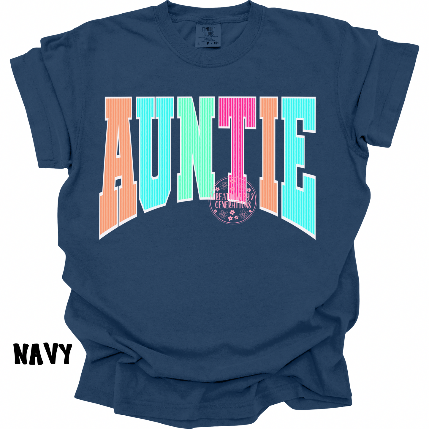 AUNTIE MULTICOLORED VARSITY PREORDER
