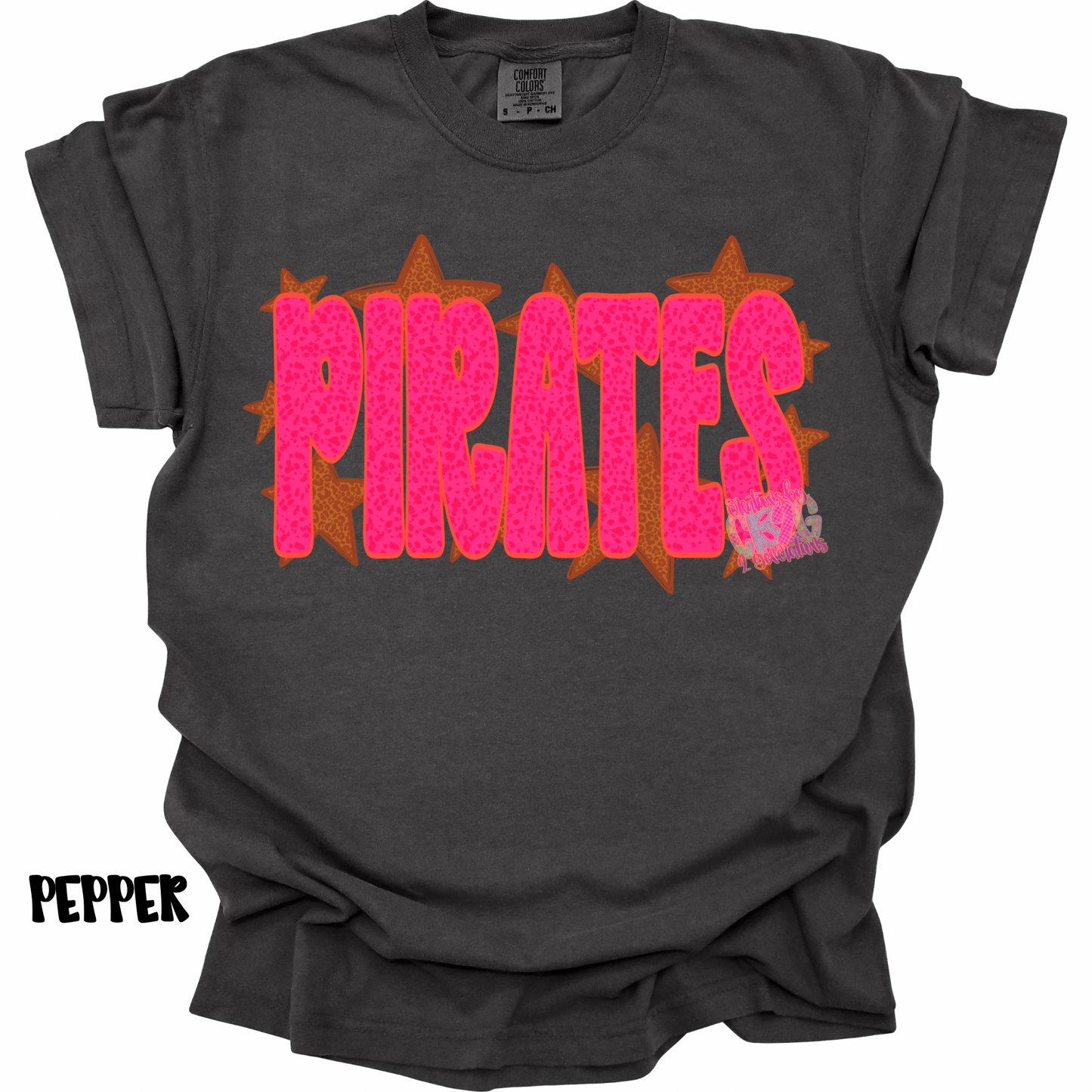 PIRATES PINK WITH LEOPARD STARS PREORDERS (YOUTH)