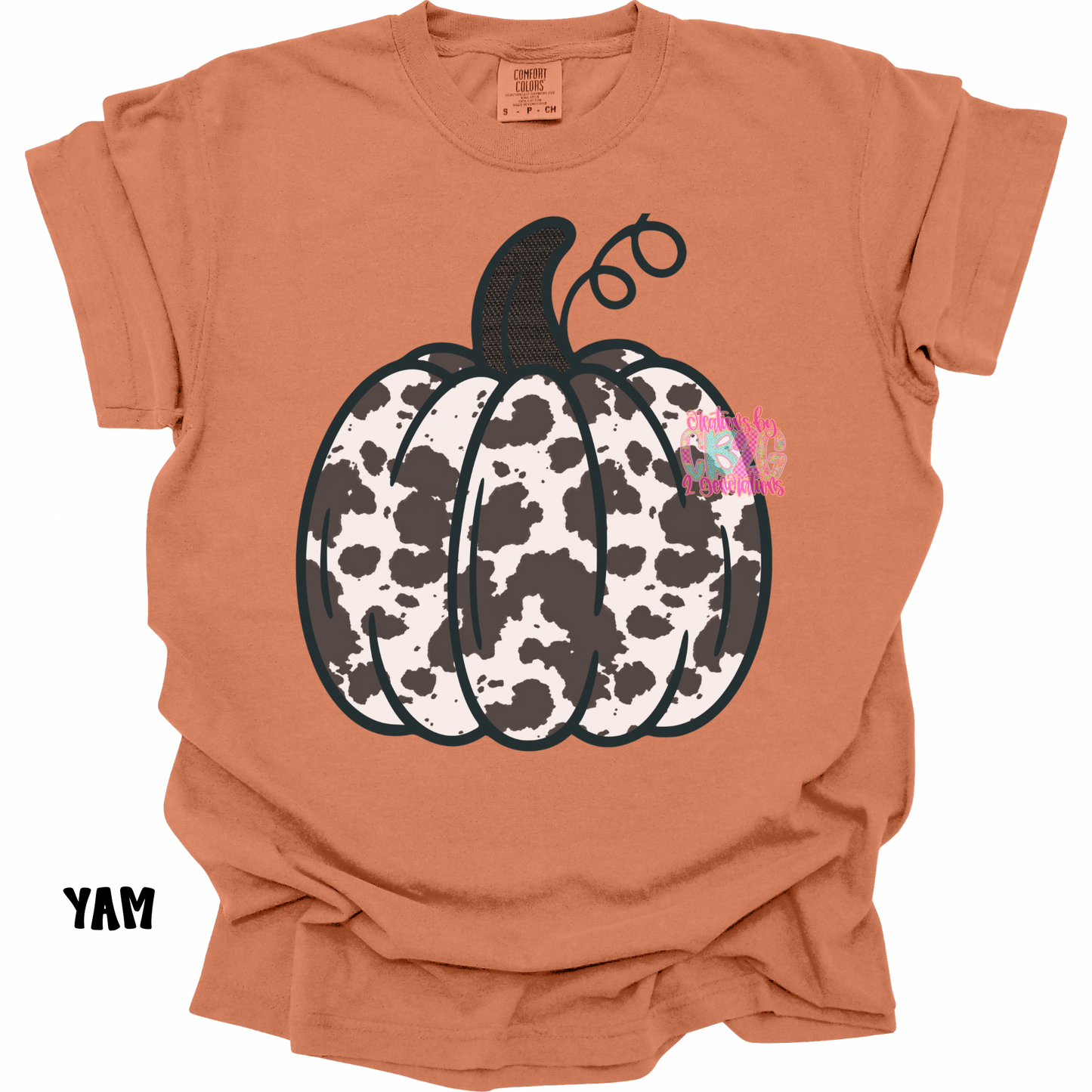 COW PRINT PUMPKIN PREORDER