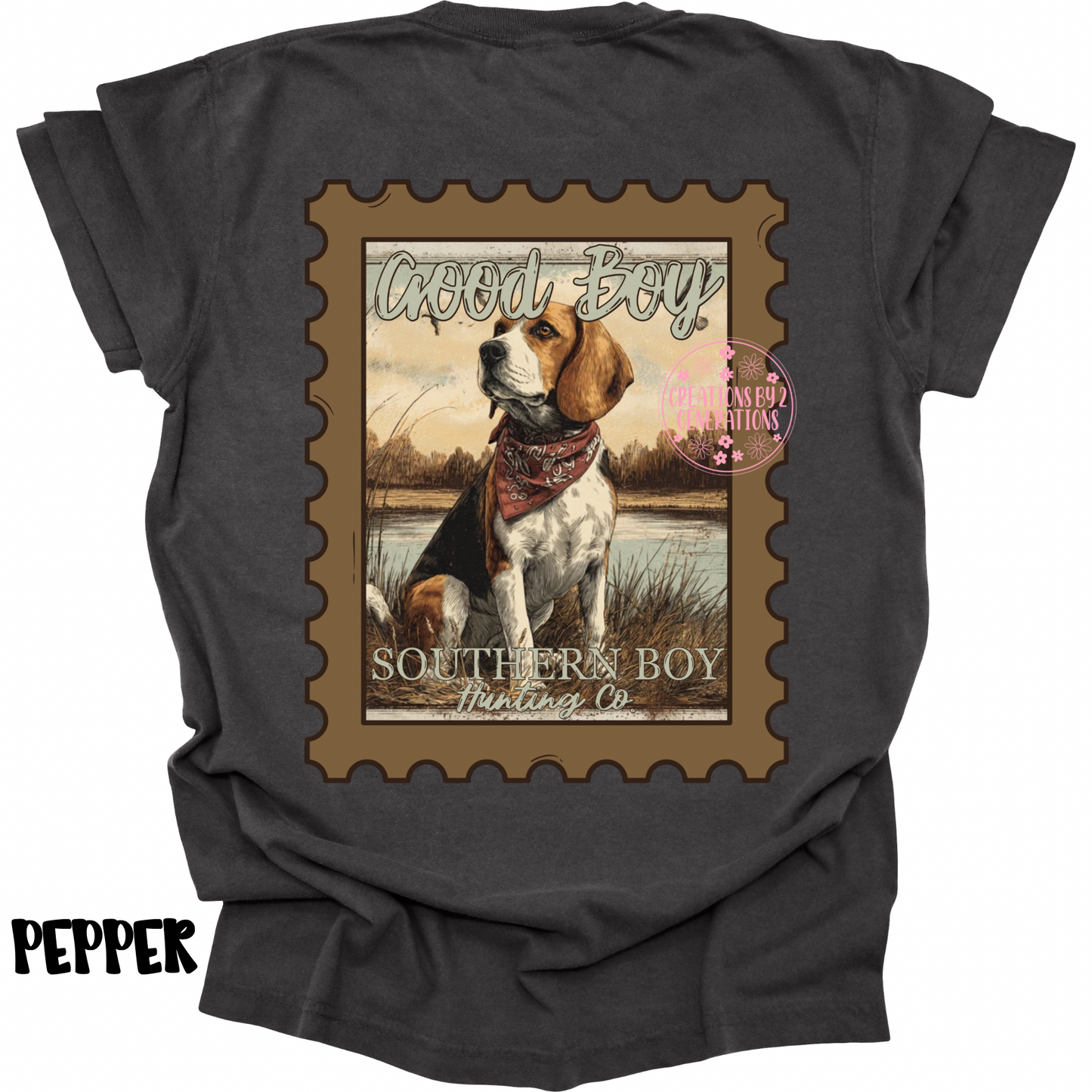 SOUTHERN BOY HUNTING CO GOOD BOY DOG 3 WITH FRONT POCKET DESIGN PREORDER (YOUTH)