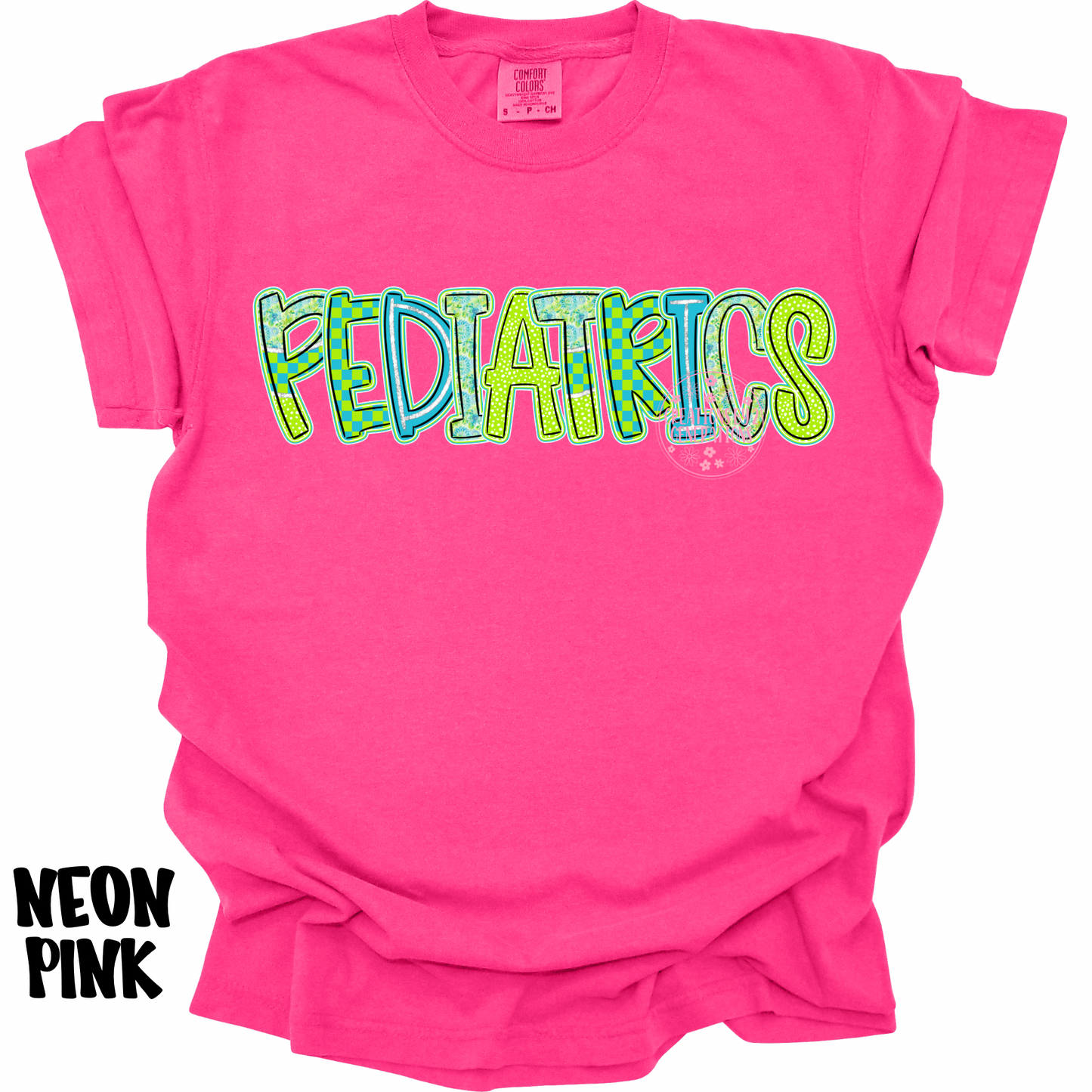 PEDIATRICS LIME/BLUE PREORDER