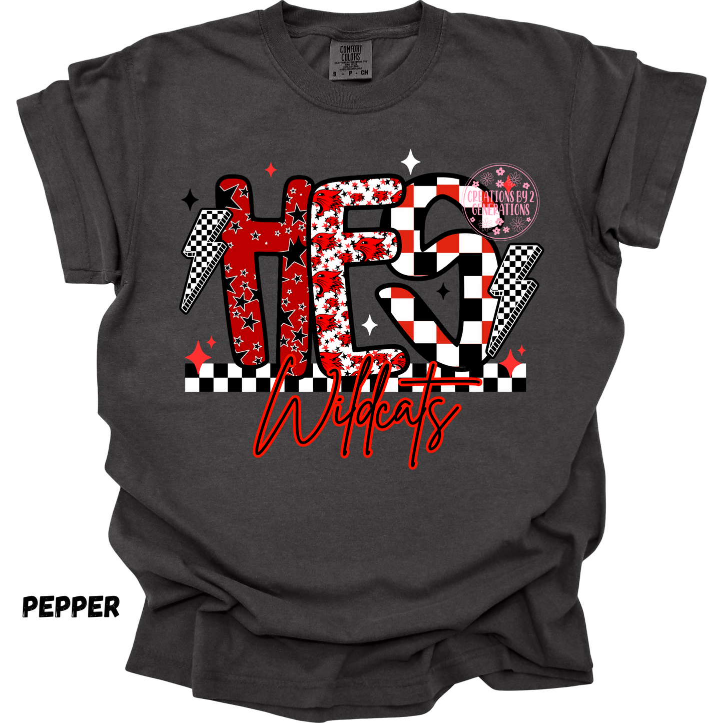 HES WILDCATS CHECKERED PREORDER