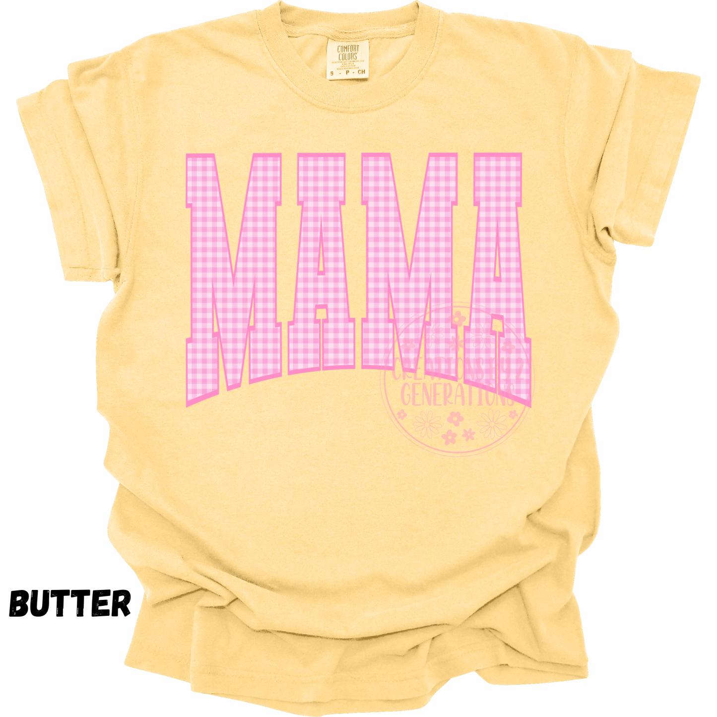 MAMA PINK GINGHAM PREORDER