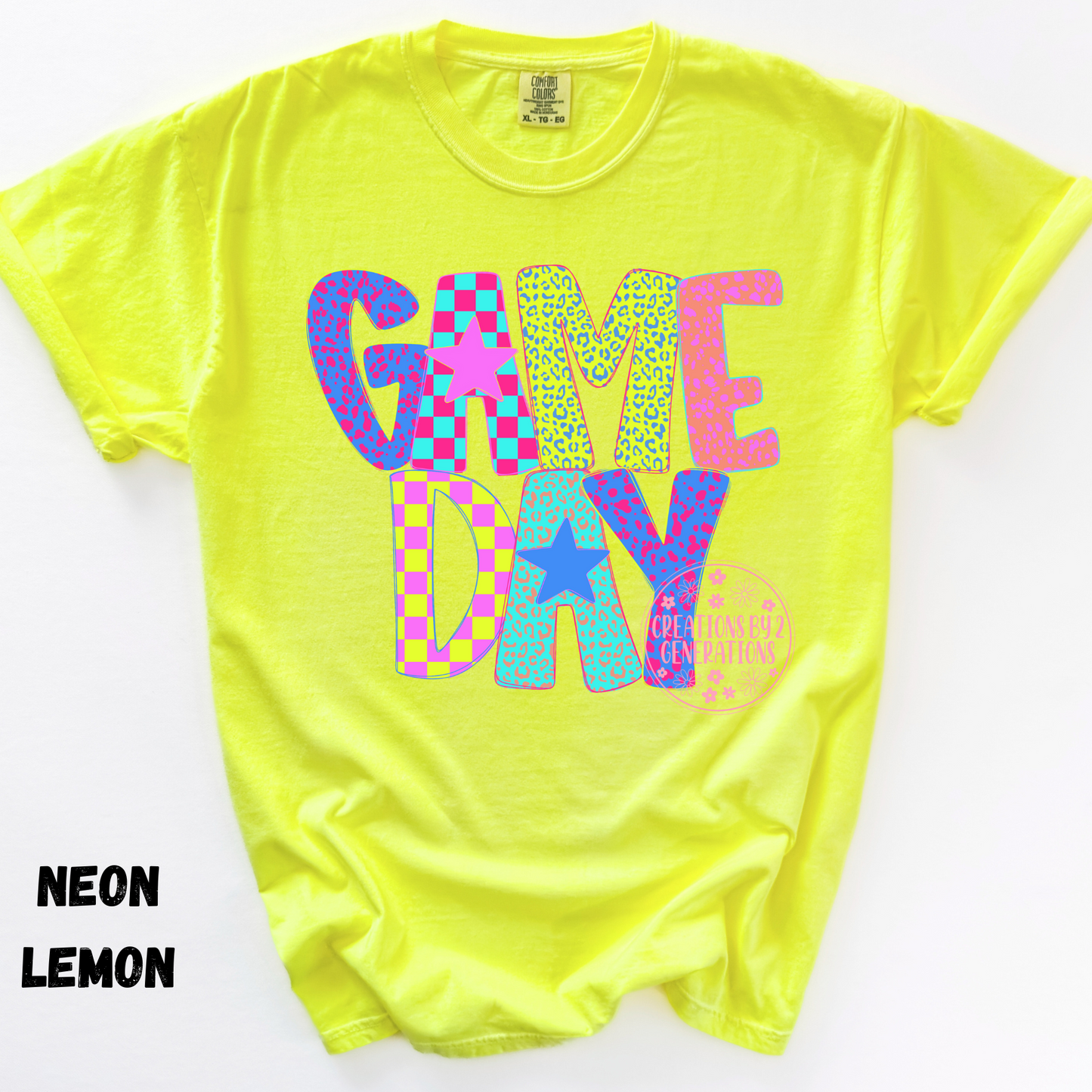 GAME DAY COLORFUL PNG