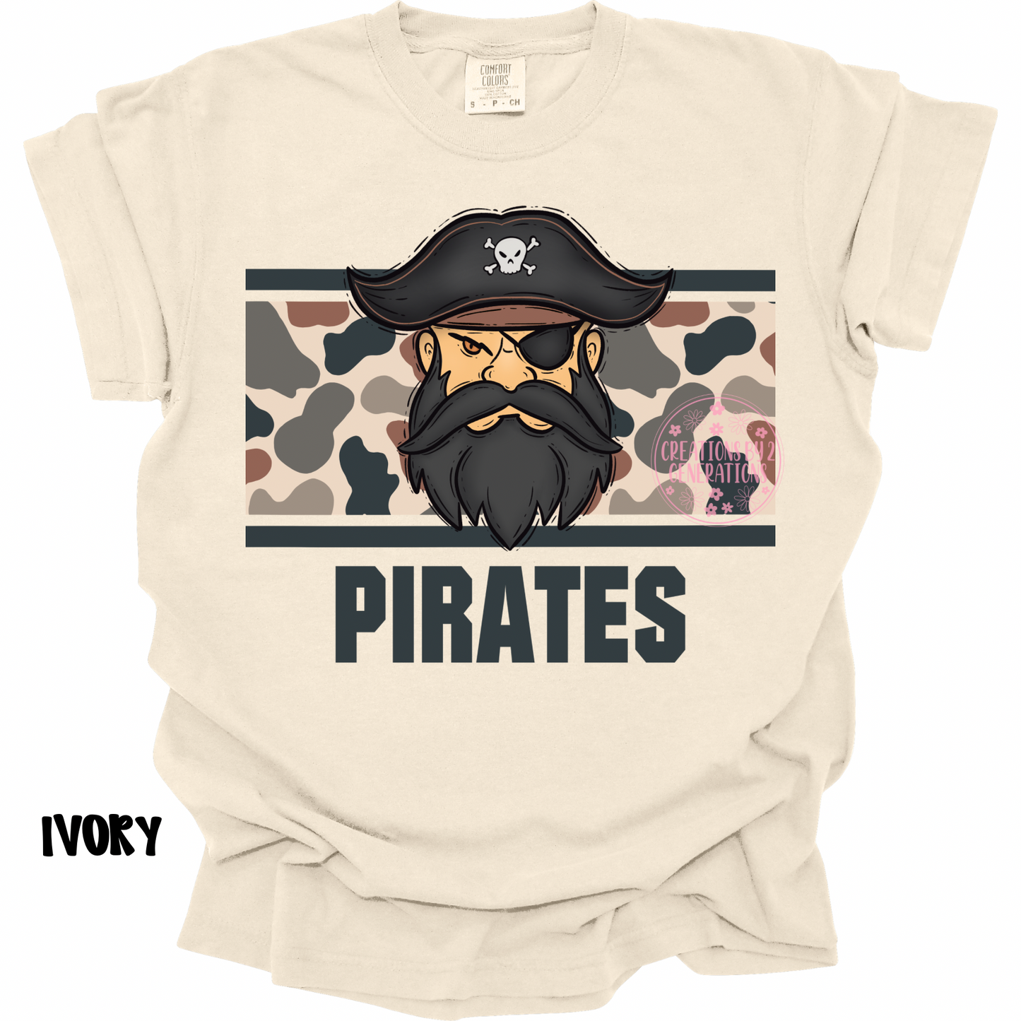PIRATES CAMO PIRATE HEAD PREORDER
