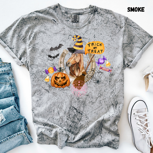 HALLOWEEN HORSE YOUTH PRINT