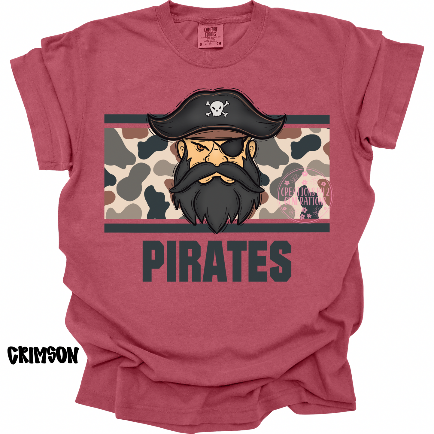PIRATES CAMO PIRATE HEAD PREORDER (YOUTH)