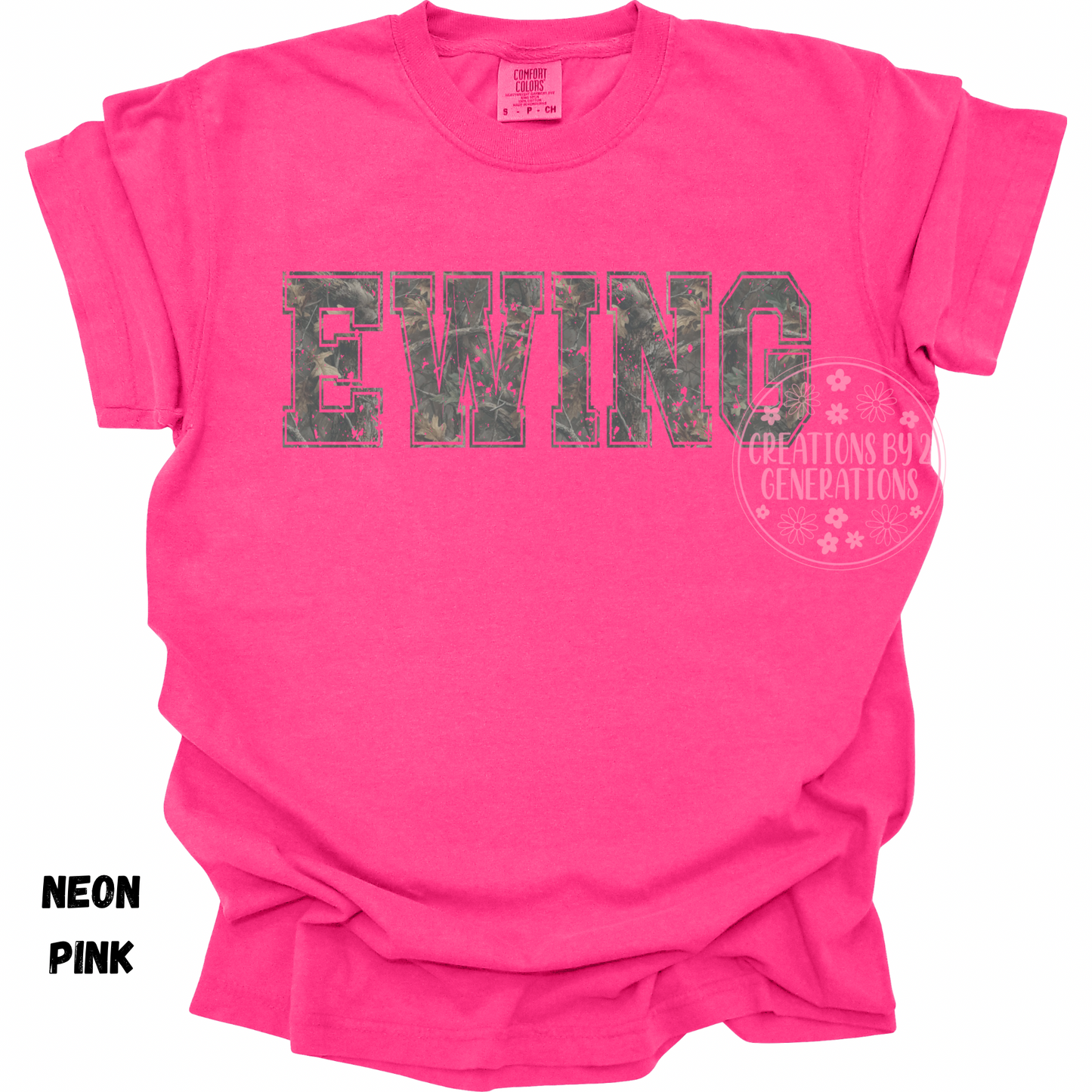 CAMO EWING DISTRESSED