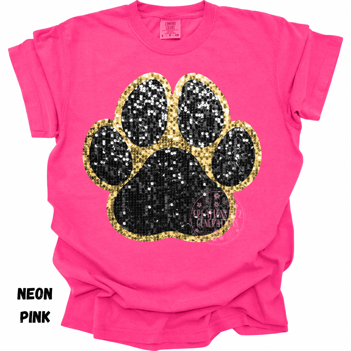 FAUX SEQUINS PAW PREORDER