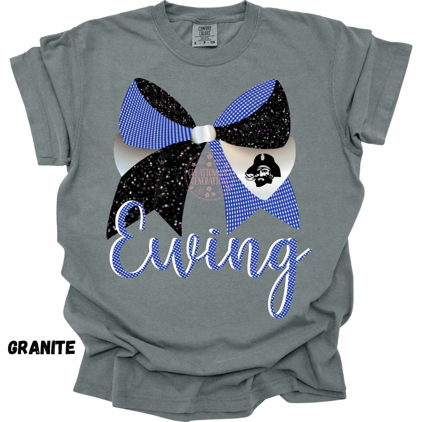EWING CURSIVE WITH BOW AJ PREORDER