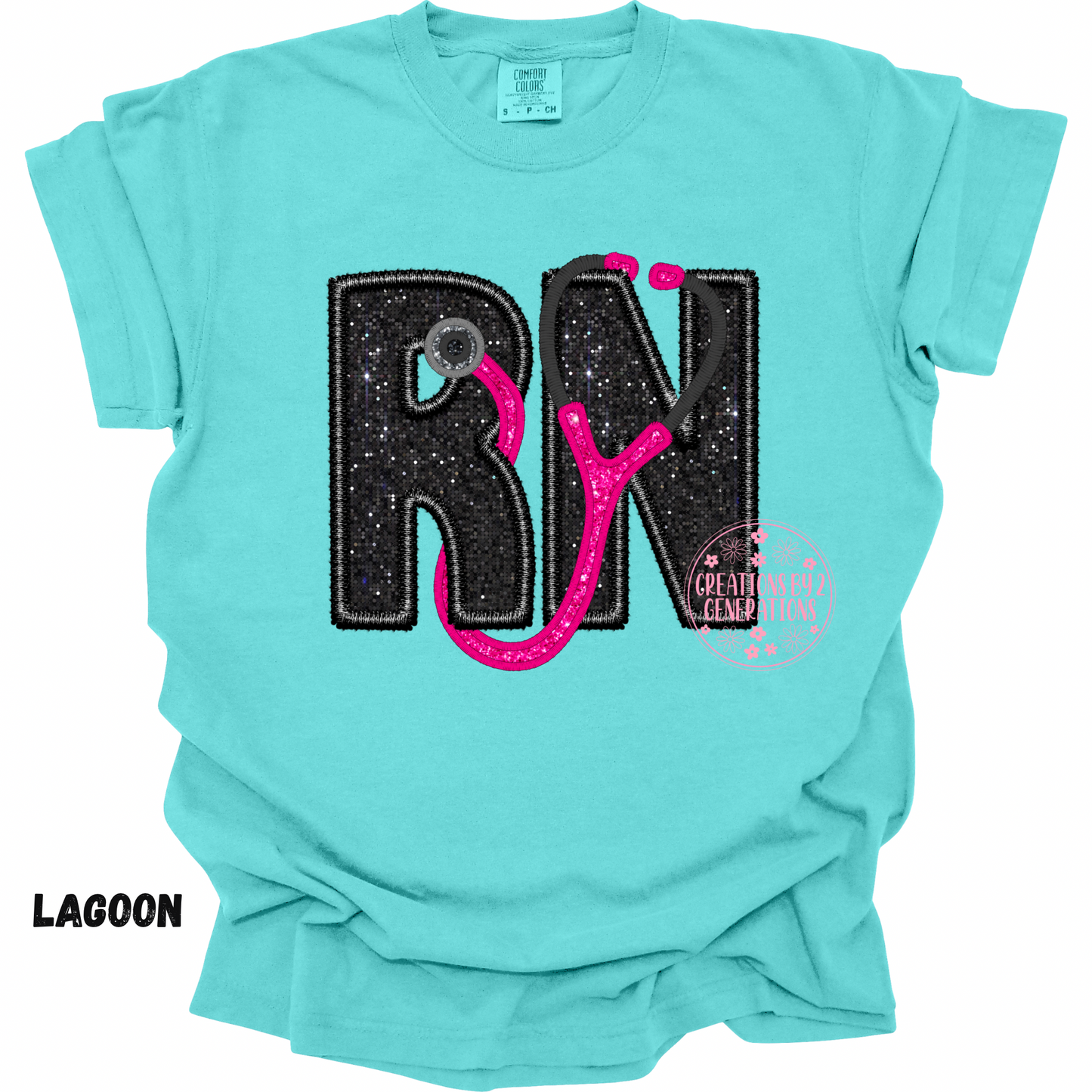 RN FAUX GLITTER EMBROIDERY PREORDER