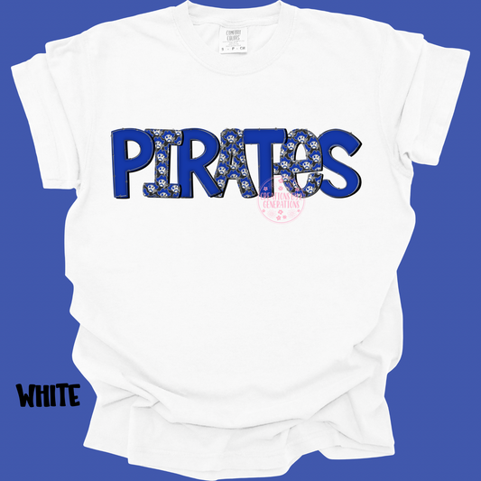 PIRATES BLUE/PIRATE HEAD PREORDER (YOUTH)