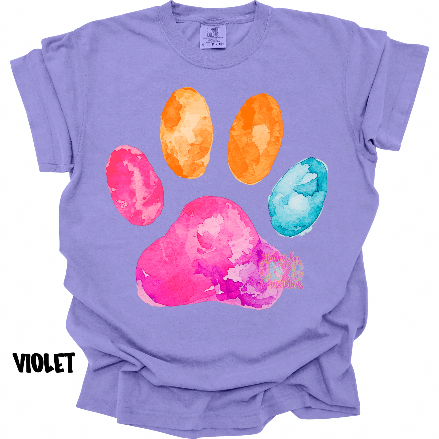 WATERCOLOR PAW PRINT PREORDER