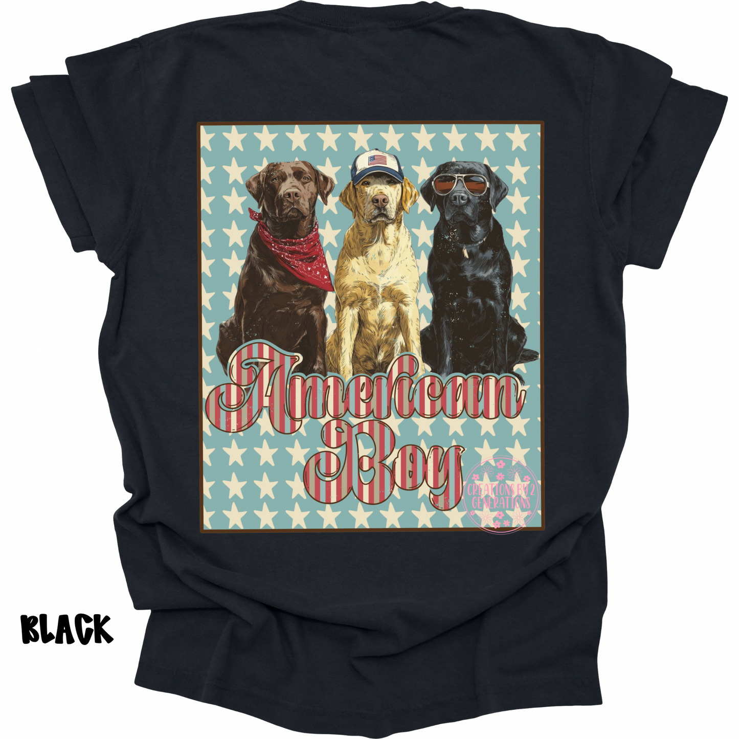 AMERICAN BOY 3 DOGS WITH FRONT POCKET DESIGN PREORDER (YOUTH)