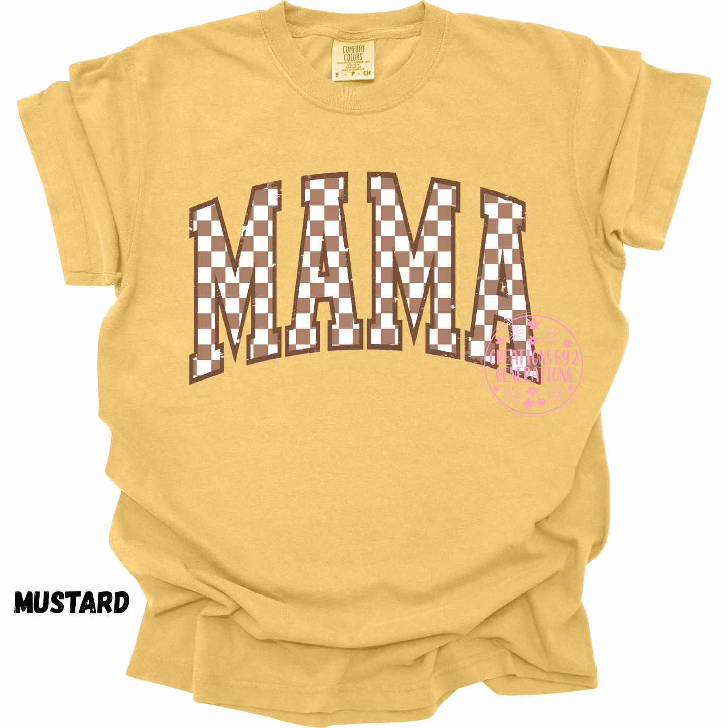 MAMA BROWN CHECKERED PREORDER