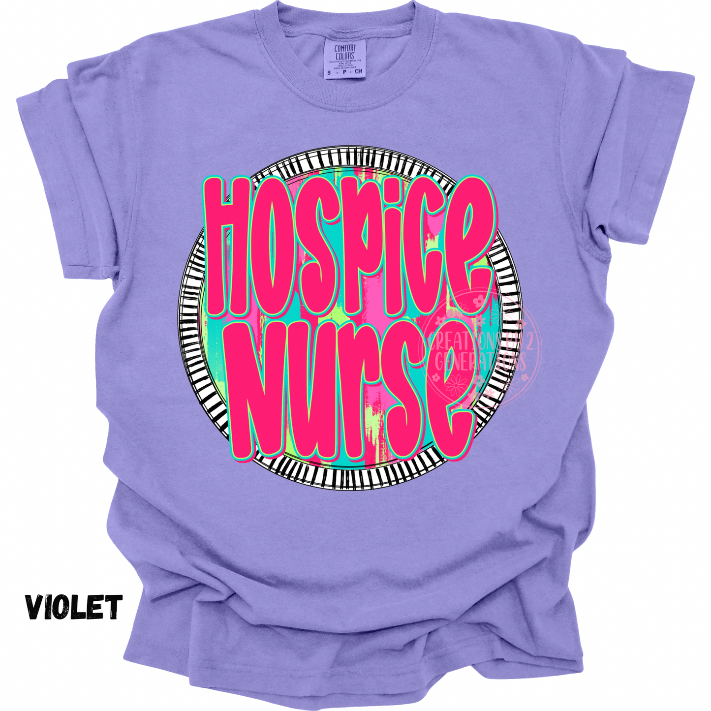 HOSPICE NURSE NEON CIRCLE PREORDER
