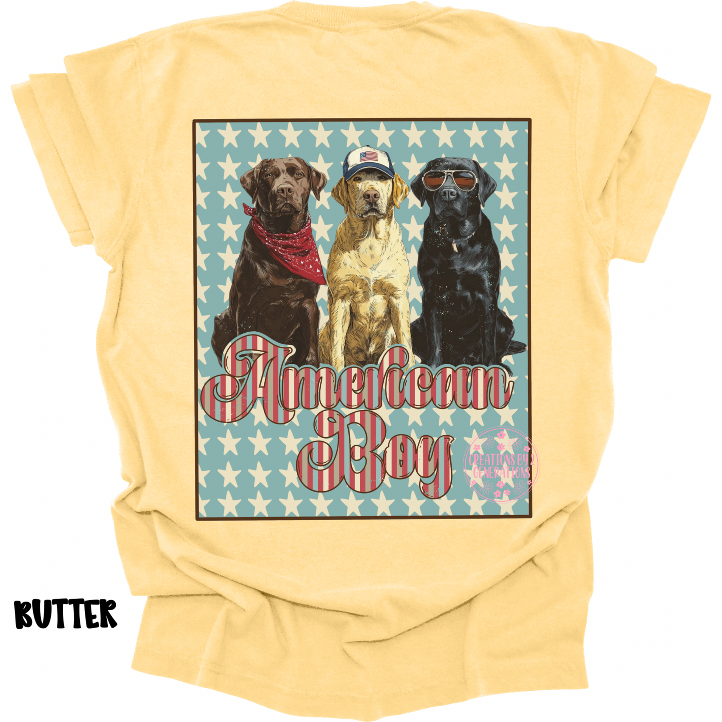 AMERICAN BOY 3 DOGS WITH FRONT POCKET DESIGN PREORDER (YOUTH)