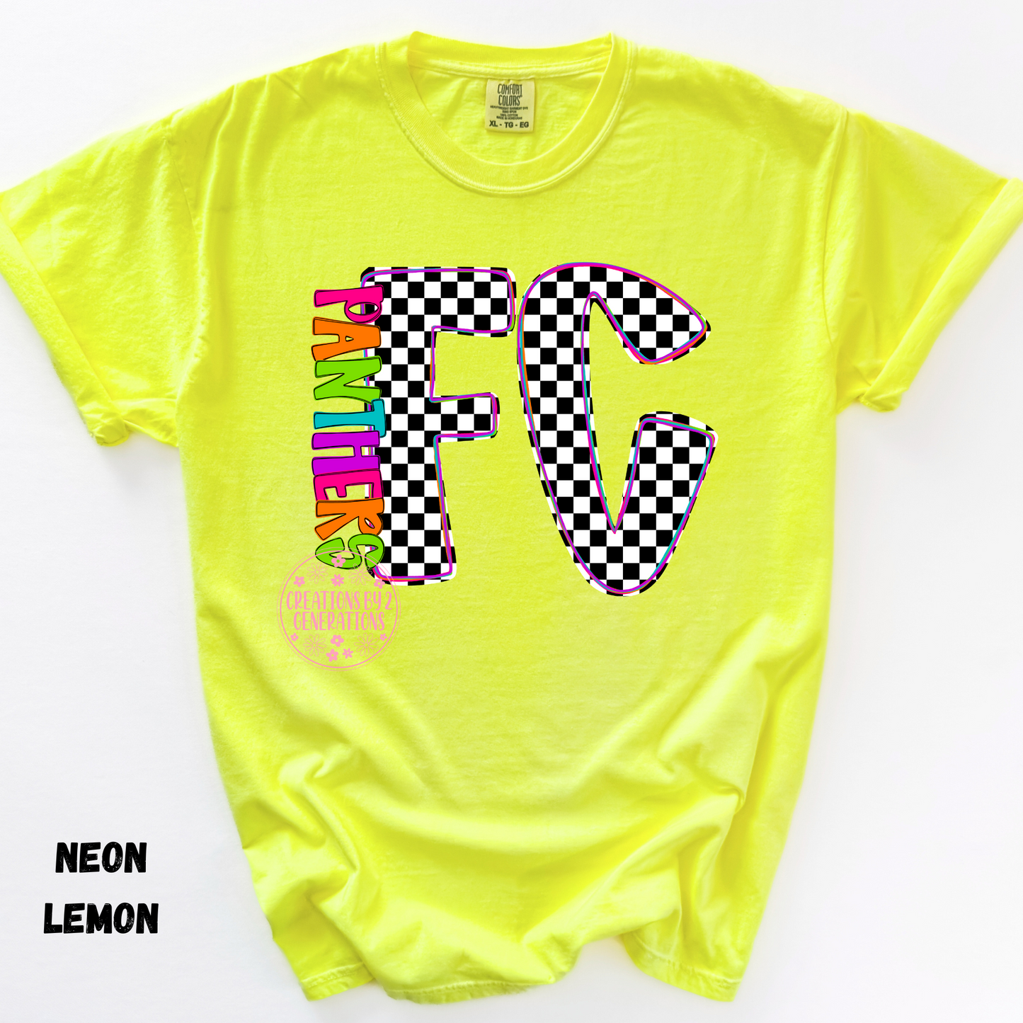 FC PANTHERS COLORFUL & CHECKERED